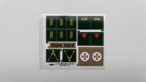 A7 Portuguese Air Force Sticker Sheet