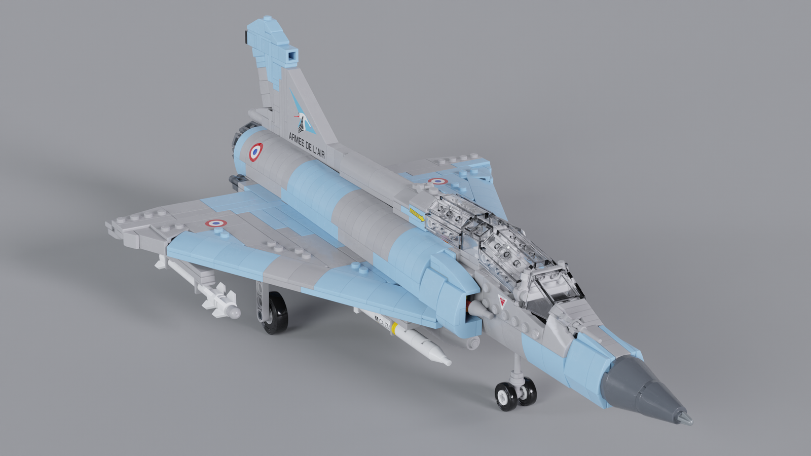 M2K FAF Blender 2 Mirage 2000 French Air Force